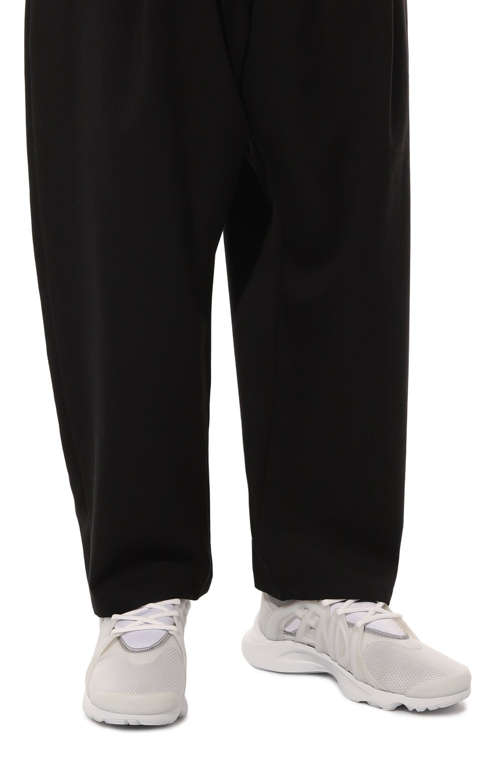 Текстильные кроссовки fendi tag FENDI, арт. 7E1667 AQXF, фото 3