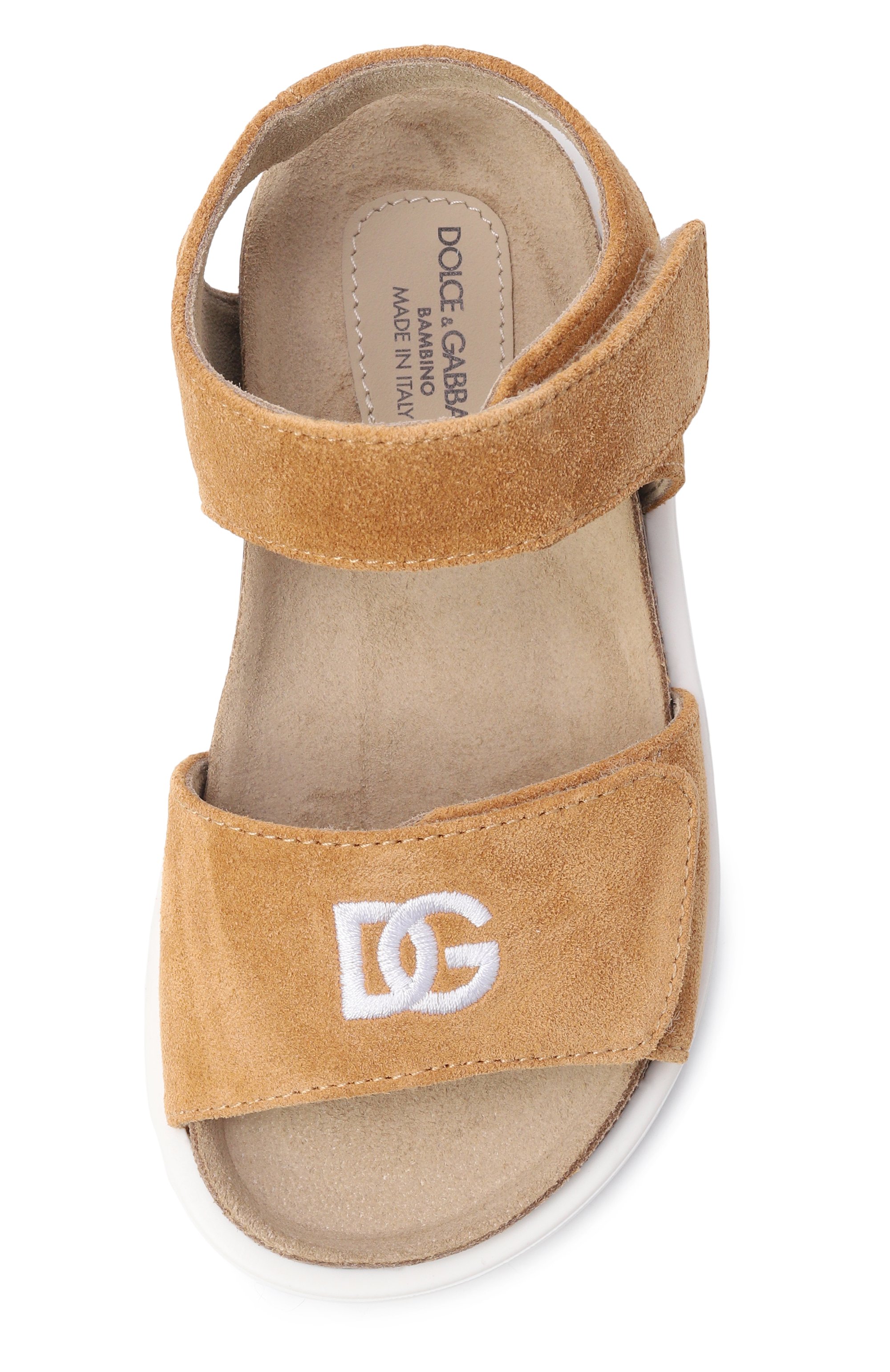 Замшевые сандалии DOLCE & GABBANA, арт. DL0094/AW871, фото 4