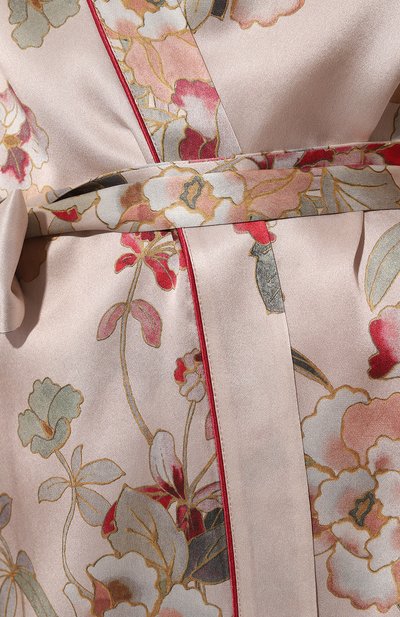 Шелковый халат LUNA DI SETA, арт. VLST61022, фото 5