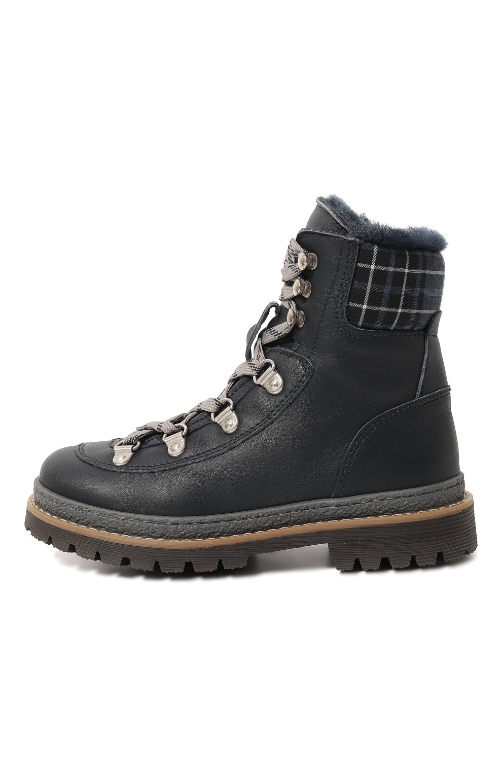 Кожаные ботинки BRUNELLO CUCINELLI, арт. BFYSMZH135, фото 2