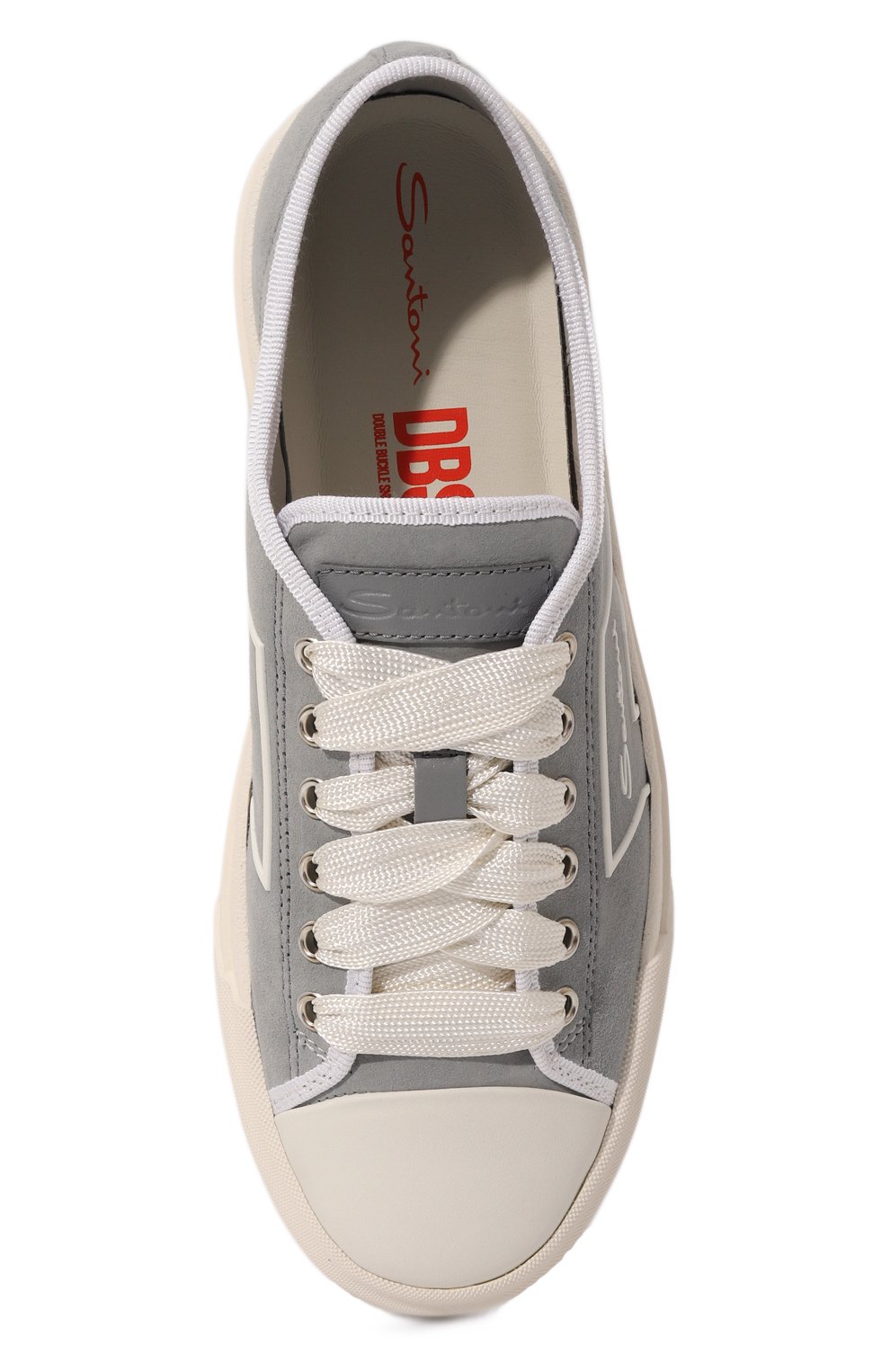 Замшевые кеды SANTONI, арт. WBGT61126PNNTUELZ29, фото 6