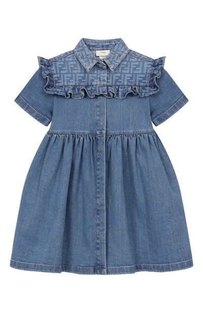 Джинсовое платье FENDI, арт. JFB824/AVVU_001