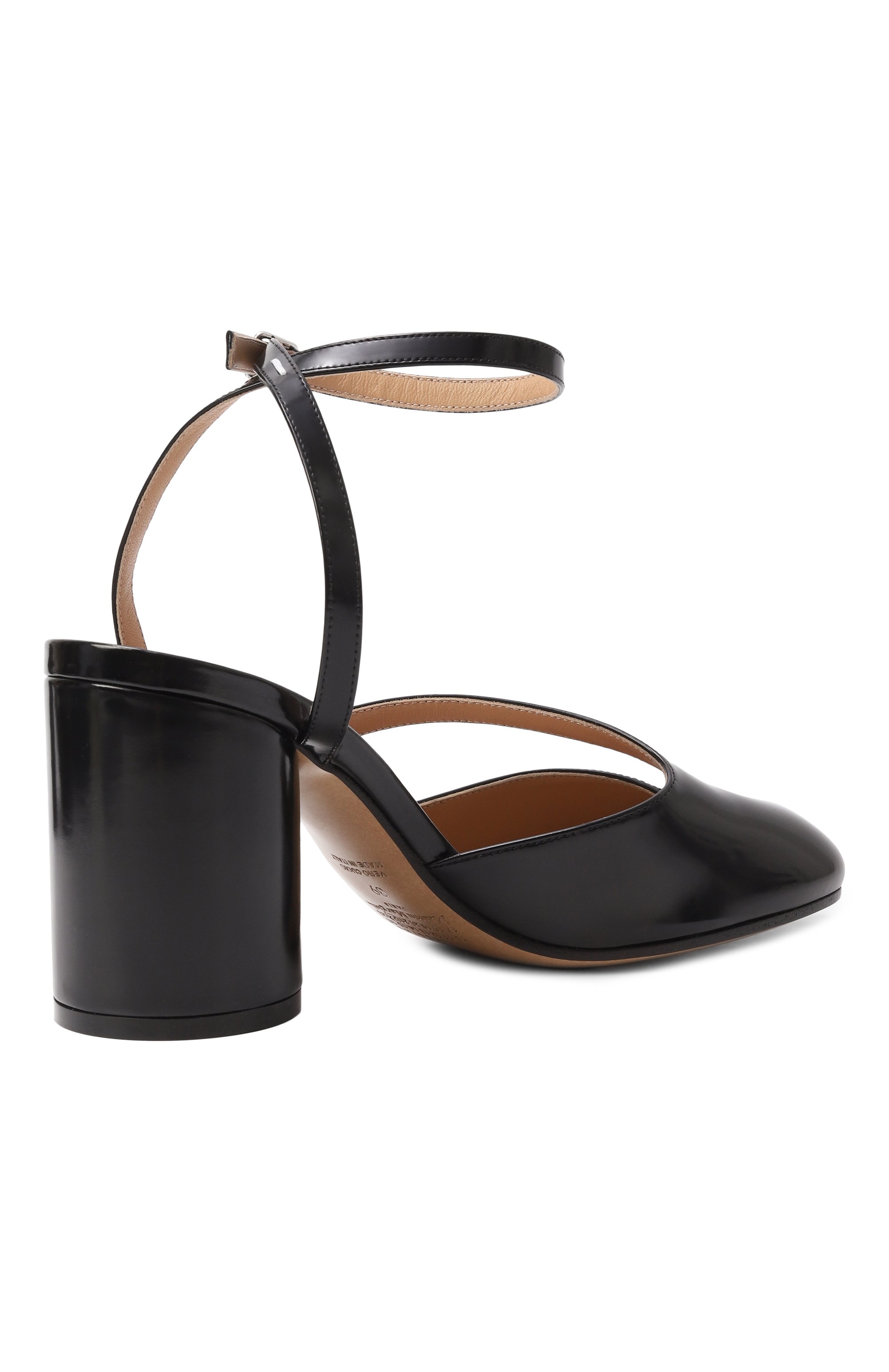 Кожаные туфли tabi MAISON MARGIELA, арт. S58WP0280/P8193, фото 5