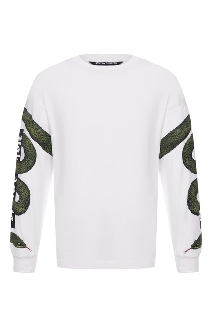 Мужская хлопковый лонгслив PALM ANGELS, арт. PMAB058F25JER002