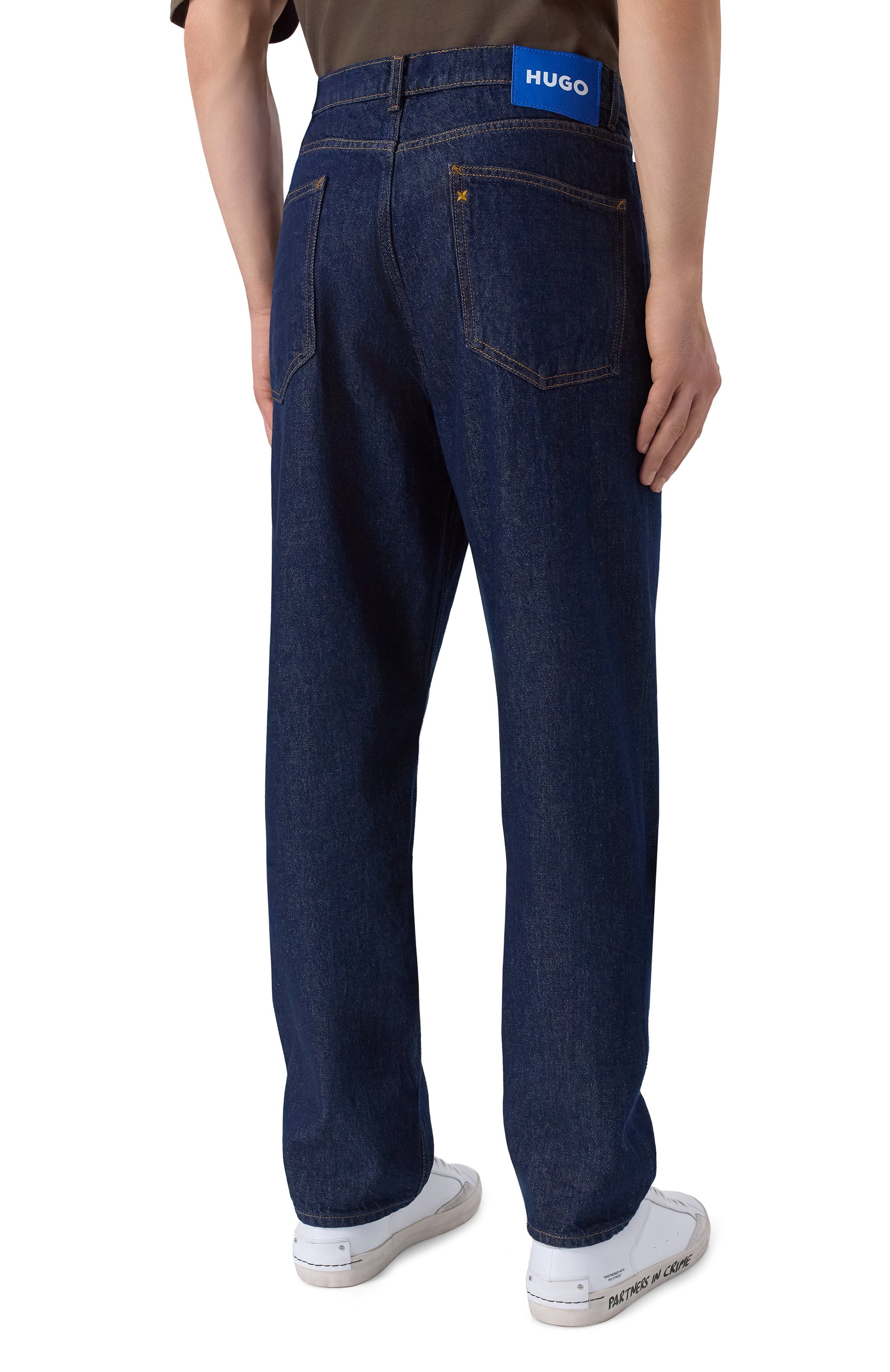 Джинсы jonah HUGO BLUE темно-синего цвета по цене 14950 руб., арт. 50511484, фото 4 Джинсы jonah HUGO BLUE, арт. 50511484, фото 4