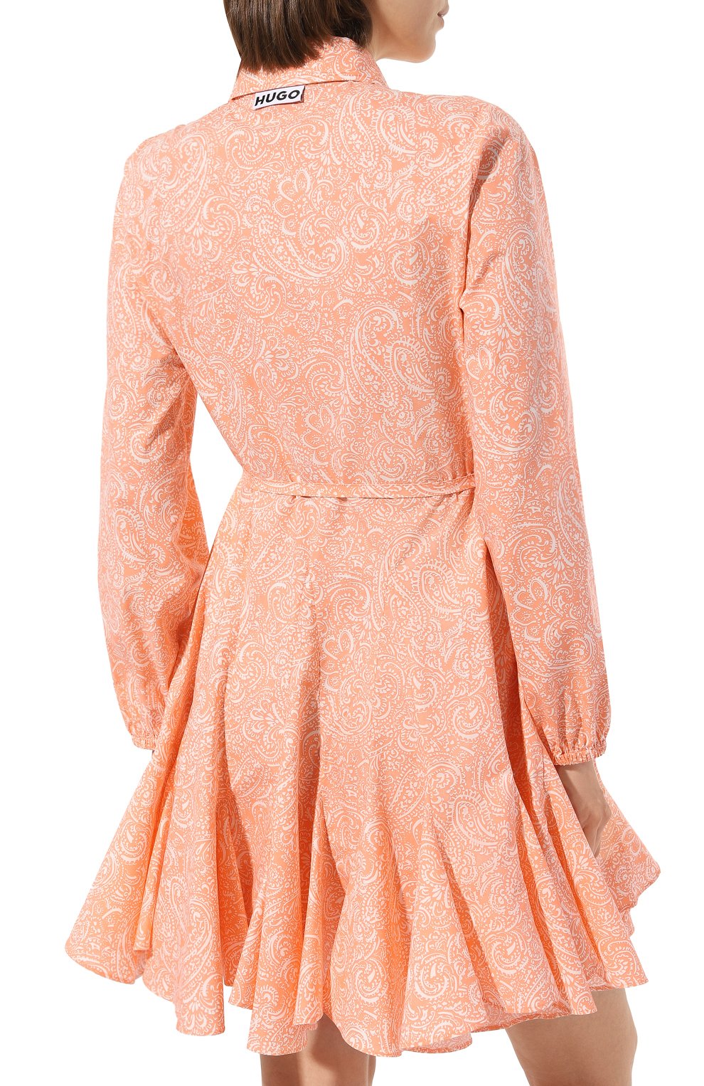 Хлопковое платье HUGO, арт. 50495056, фото 4