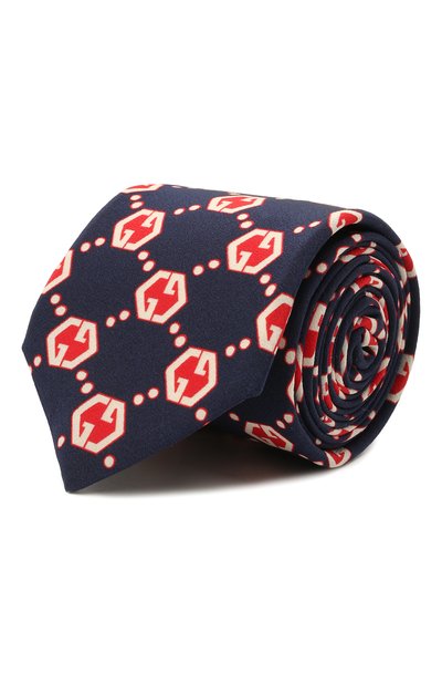 Мужской шелковый галстук GUCCI, арт. 655281/4E005