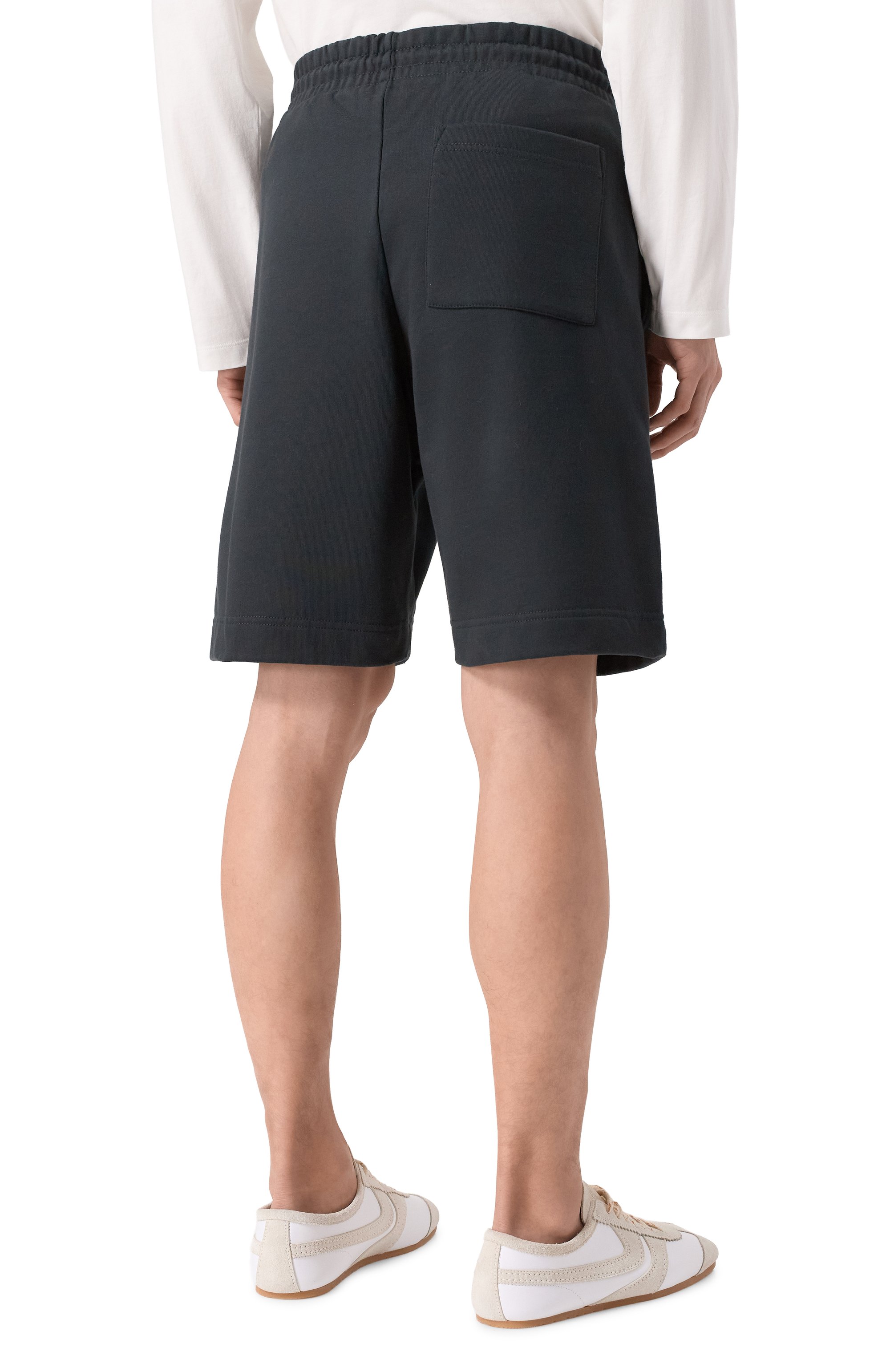 Хлопковые шорты DRIES VAN NOTEN, арт. 021158/3611, фото 4