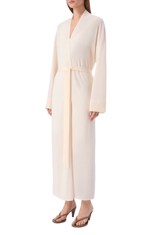 Кардиган из шерсти и шелка 12 STOREEZ 135849 Бежевый  135849 Фото 3