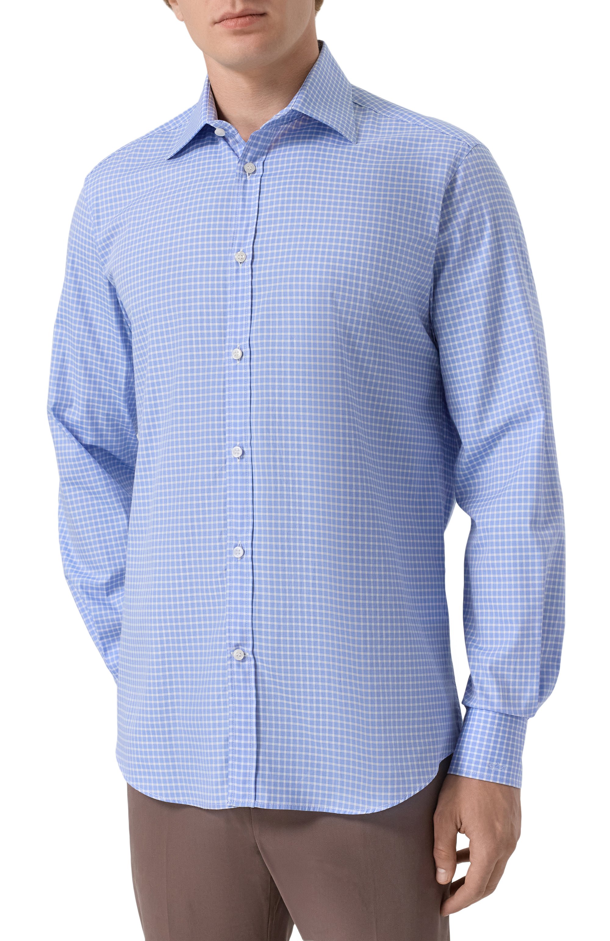 Хлопковая сорочка PAUL&SHARK, арт. 15313169CF, фото 3