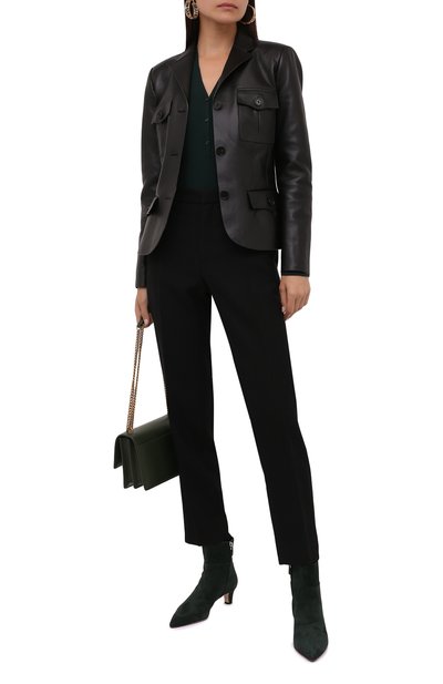 Замшевые ботильоны tracy LORO PIANA, арт. FAL7748, фото 2