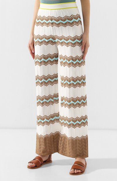 Брюки из смеси хлопка и вискозы M MISSONI, арт. 2DI00048/2K000S, фото 3