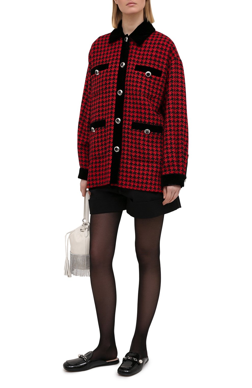 Джинсовые шорты MIU MIU, арт. MP1377-672-F0002, фото 2