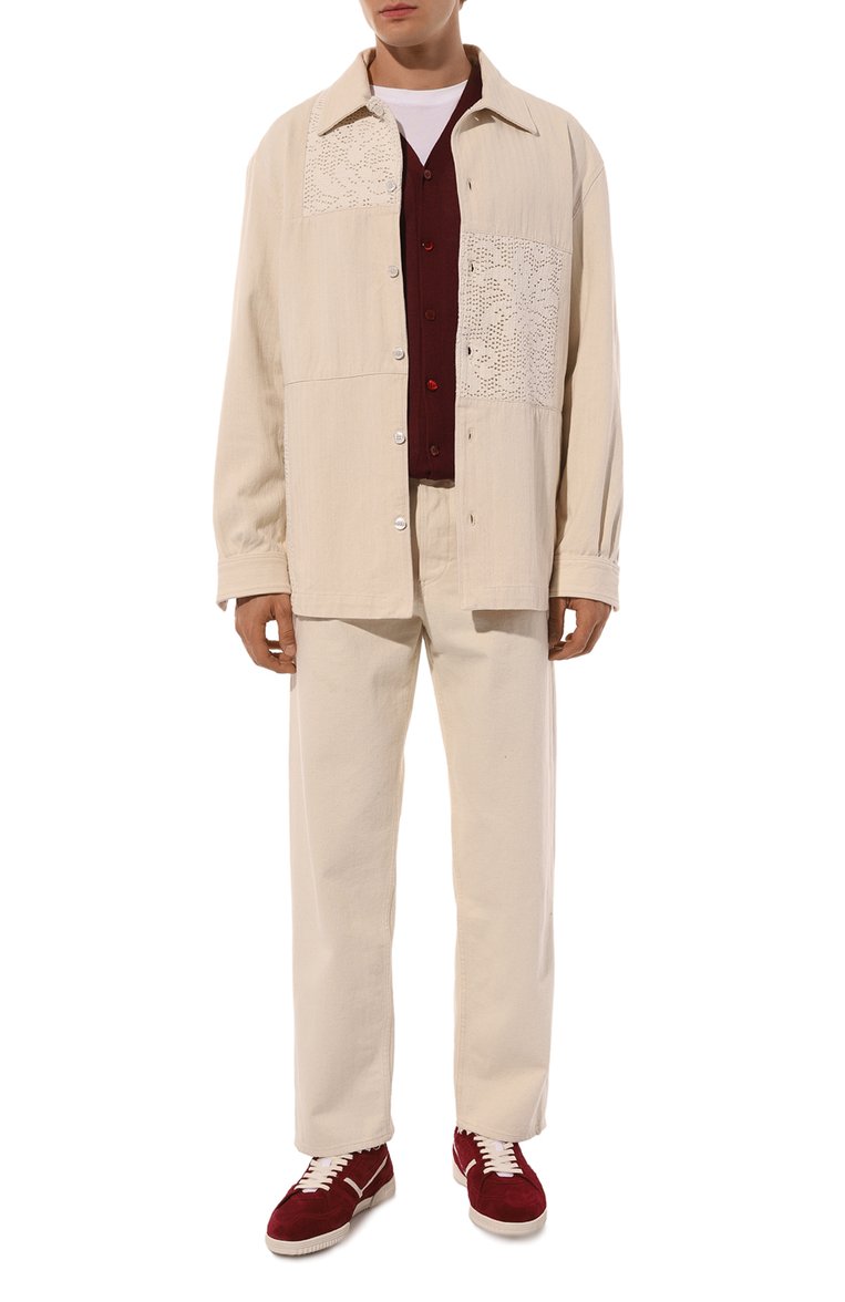 Замшевые кеды jackson TOM FORD, арт. J1348T/LCL306, фото 1