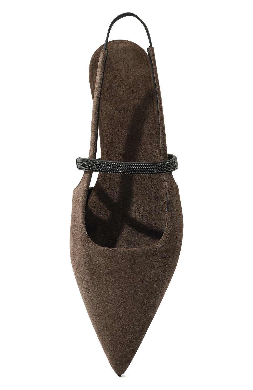 Замшевые балетки BRUNELLO CUCINELLI, арт. MZSFCBP214, фото 6