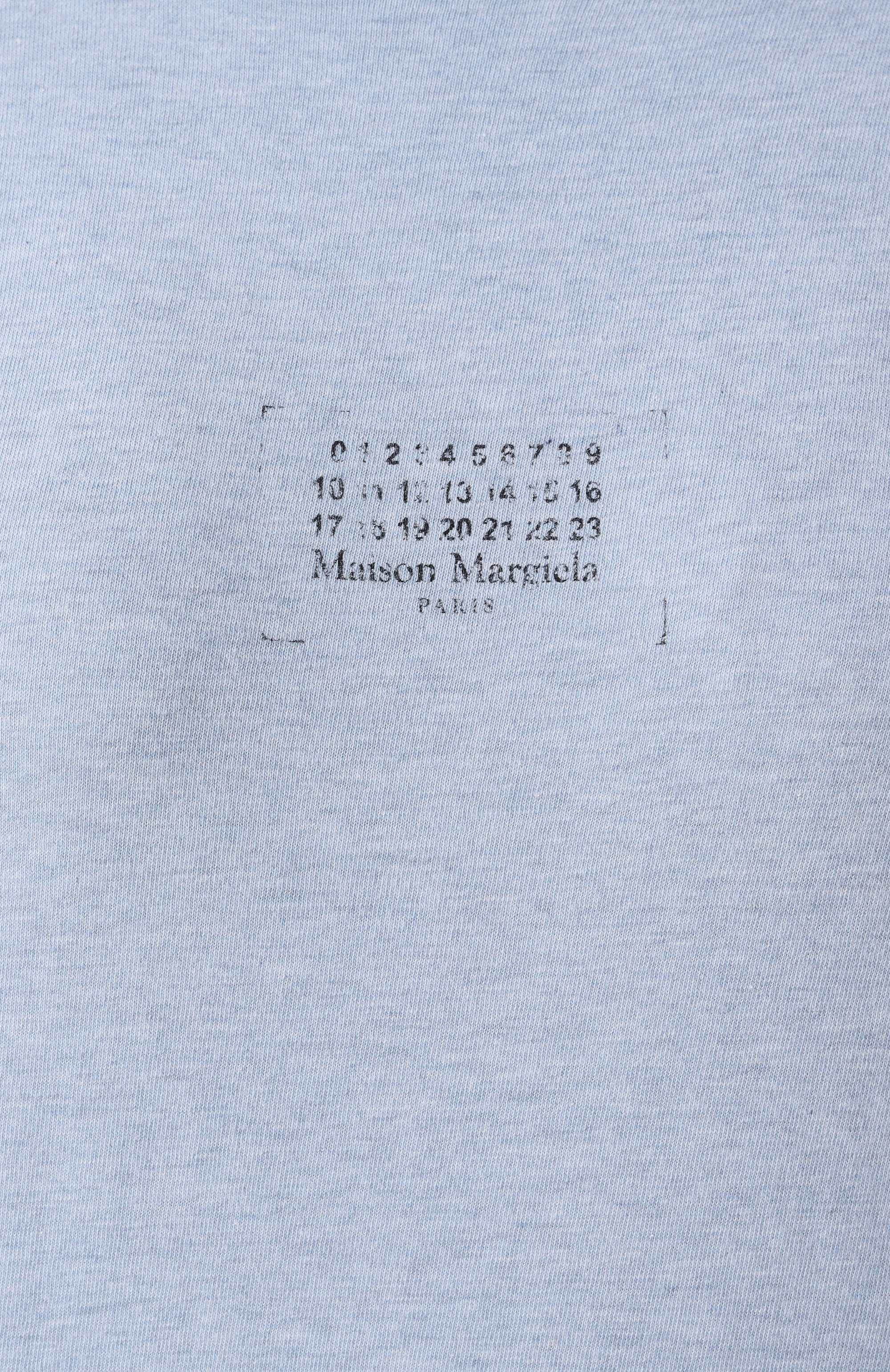 Хлопковая футболка MAISON MARGIELA, арт. S50GC0706/M20086, фото 6