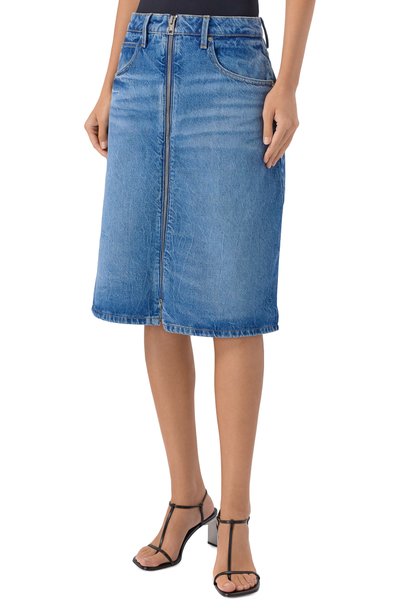 Джинсовая юбка-шорты ALEXANDER WANG, арт. 4DC3265127, фото 3