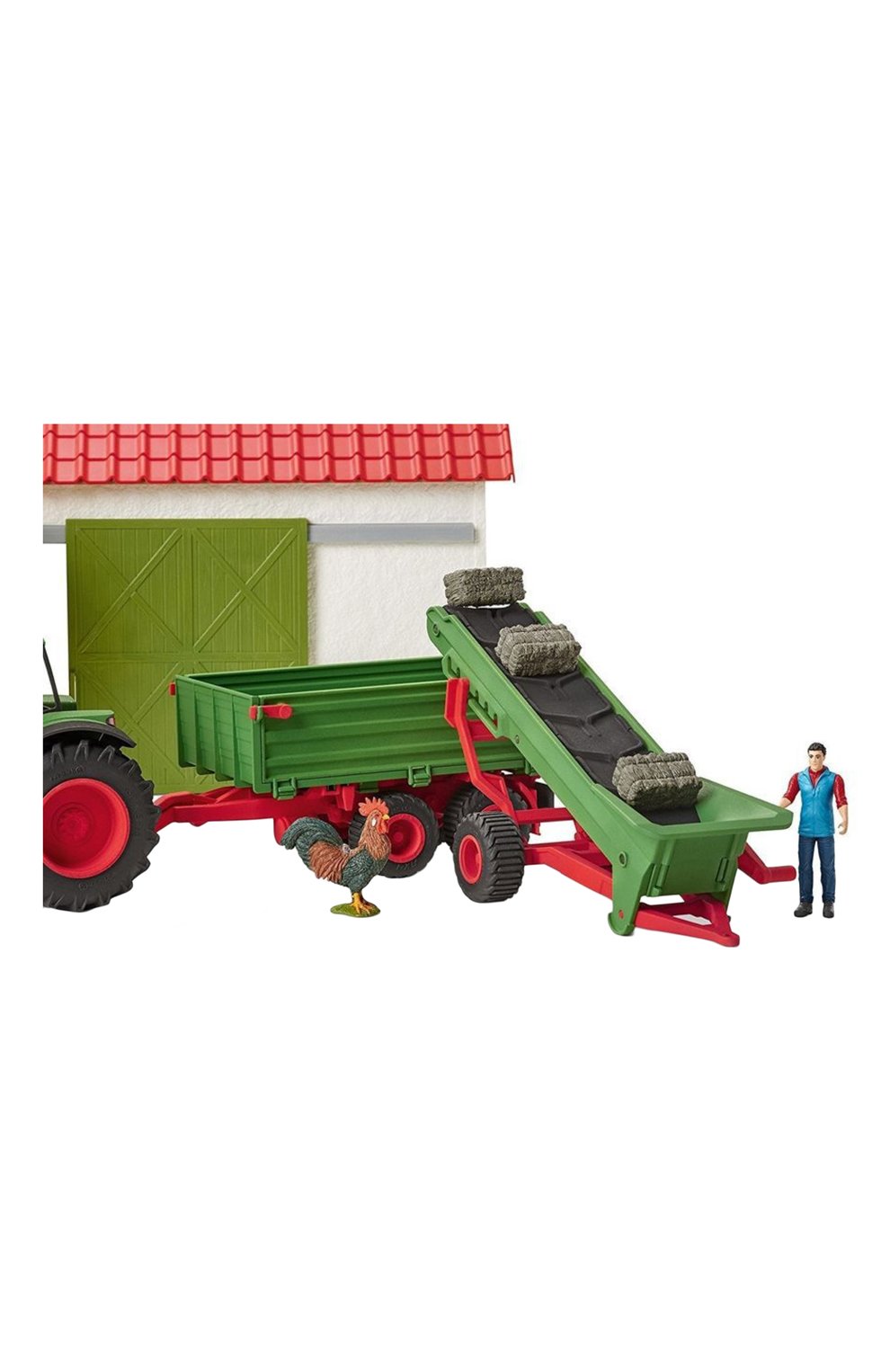 Игрушка фермер и прицеп-конвейер SCHLEICH, арт. 42377, фото 1