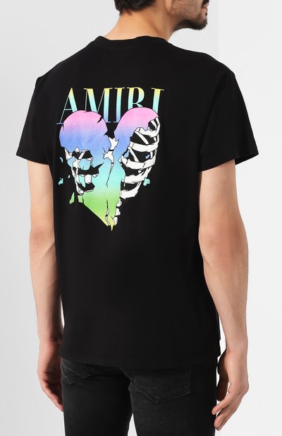 Хлопковая футболка AMIRI, арт. MTSST-L0V, фото 4