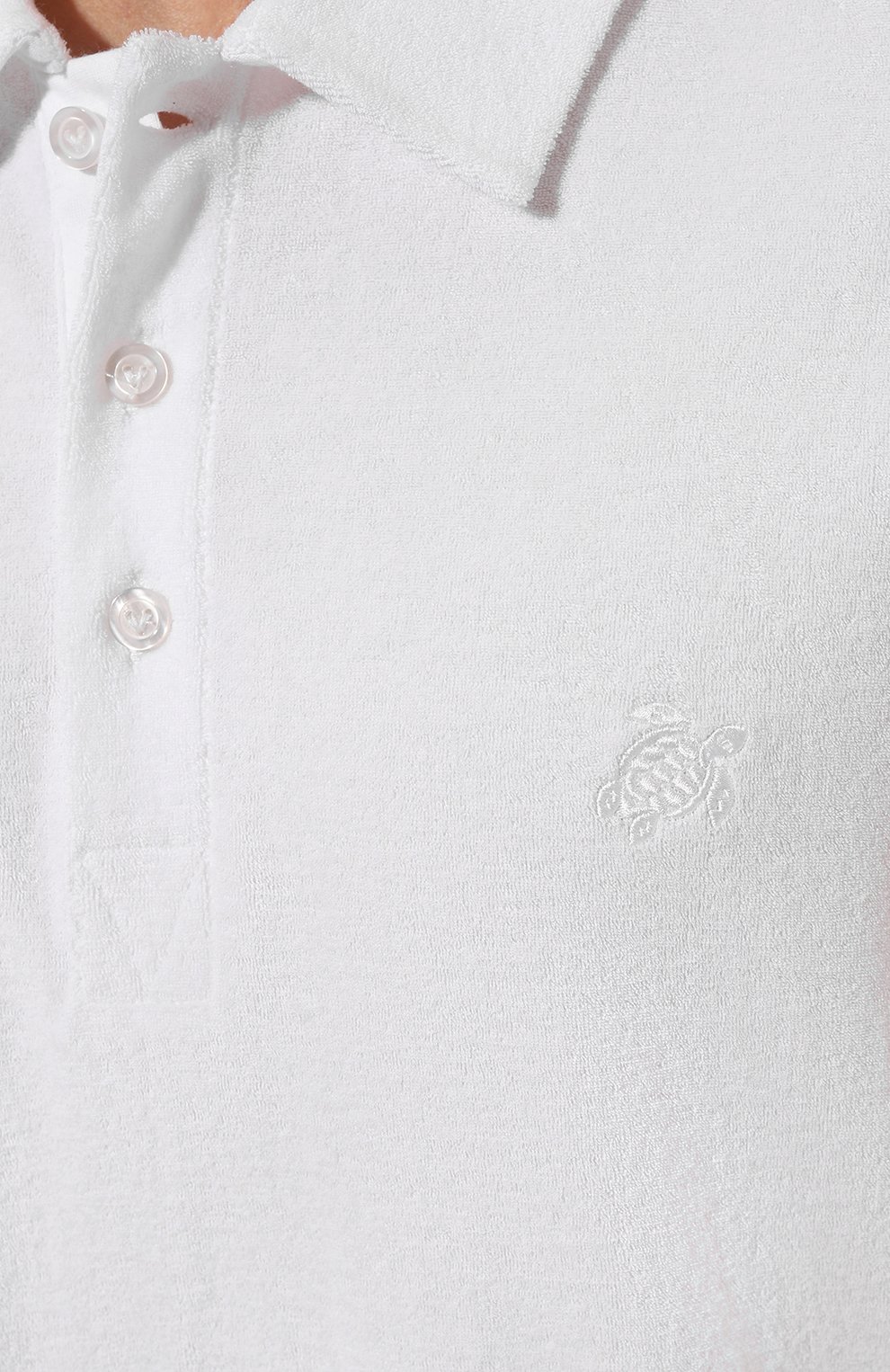 Хлопковое поло VILEBREQUIN, арт. PHE/AQ100, фото 5