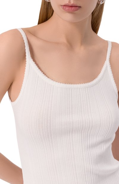 Хлопковая майка RE/DONE, арт. 865-02WVGRBTK, фото 5