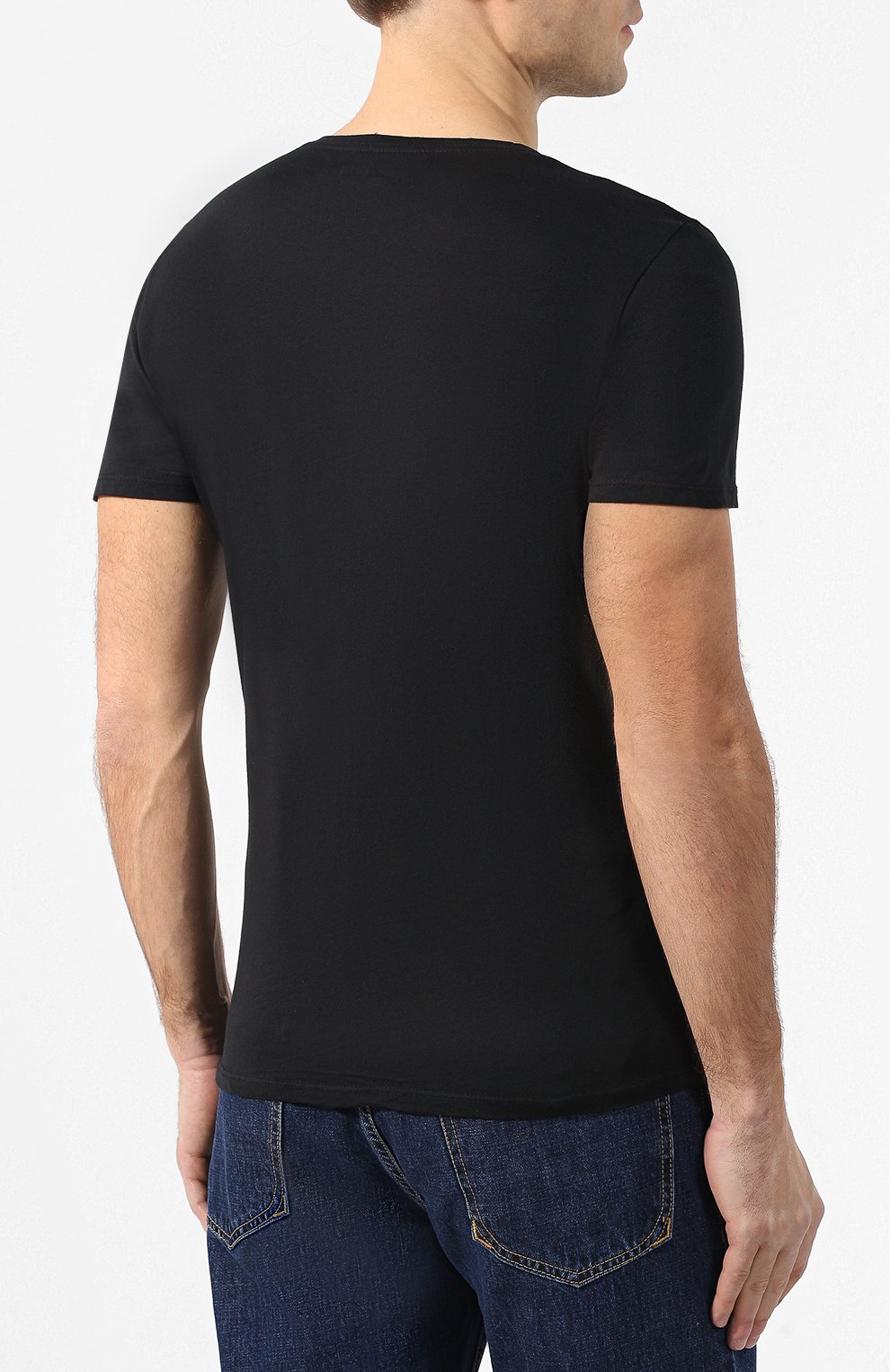 Хлопковая футболка BISIBIGLIO черного цвета по цене 7210 руб., арт. I AM SPICY, фото 4 Хлопковая футболка BISIBIGLIO, арт. I AM SPICY, фото 4