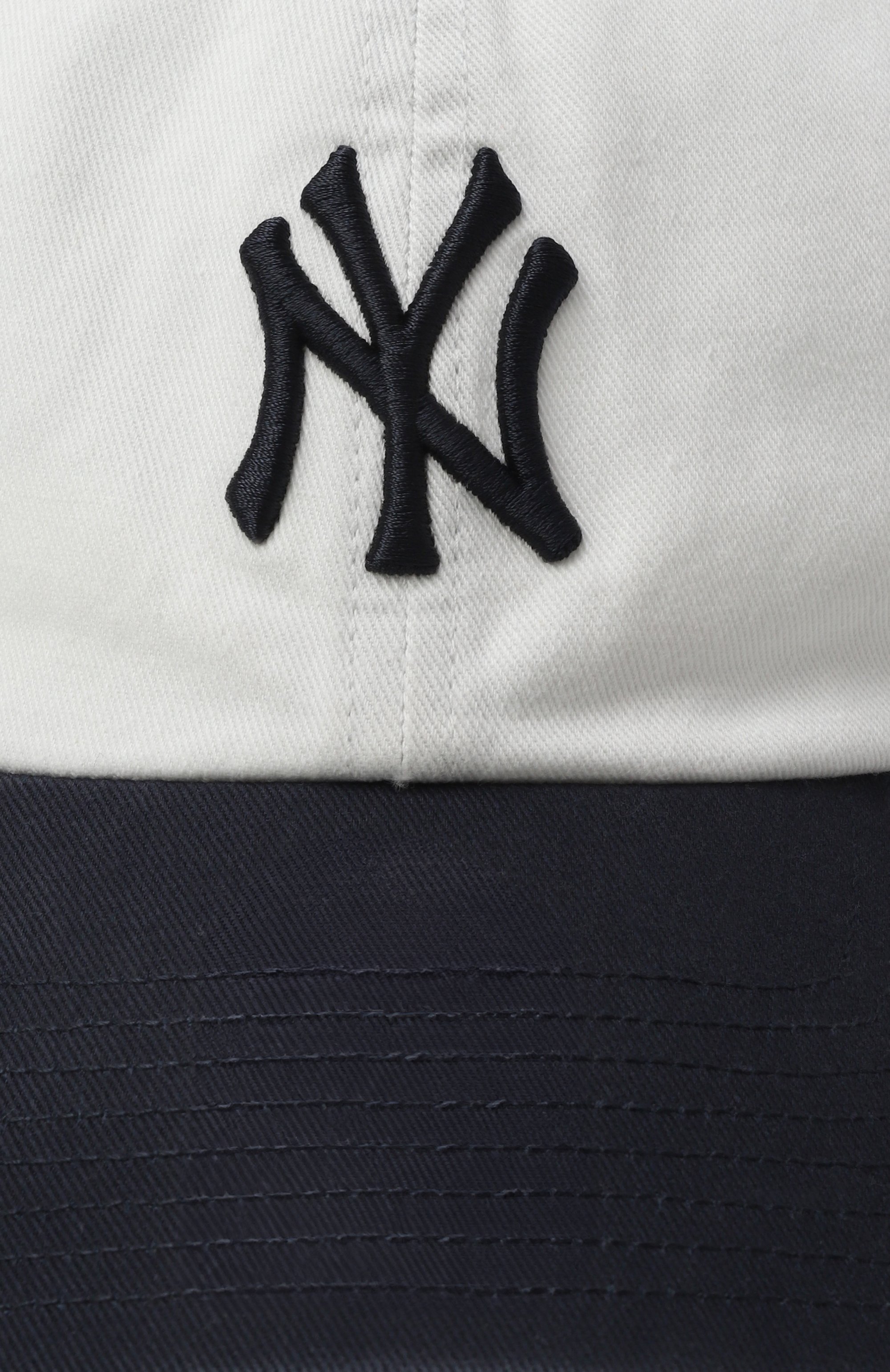 Хлопковая бейсболка sporty & rich x '47 & the new york yankees SPORTY AND RICH, арт. AC060623631WH50, фото 3