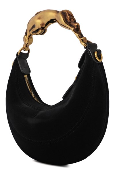 Сумка chain horse small CHLOÉ черного цвета по цене 356000 руб., арт. CH26WS672T30, фото 4 Сумка chain horse small CHLOÉ, арт. CH26WS672T30, фото 4