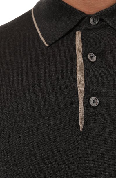 Поло из шерсти и шелка STEFANO RICCI, арт. KE08004P03/E24374, фото 5