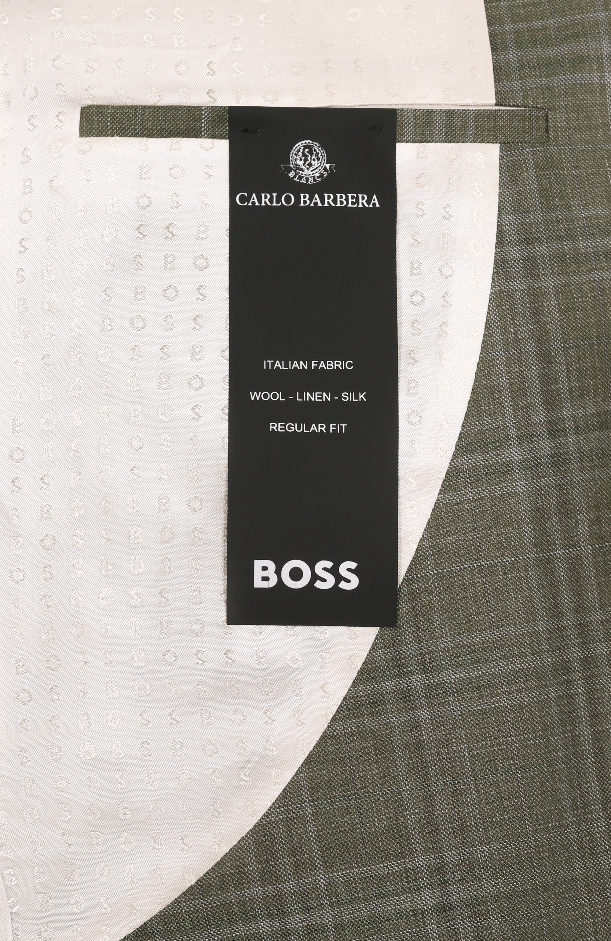 Пиджак из шерсти и шелка BOSS, арт. 50540722, фото 9