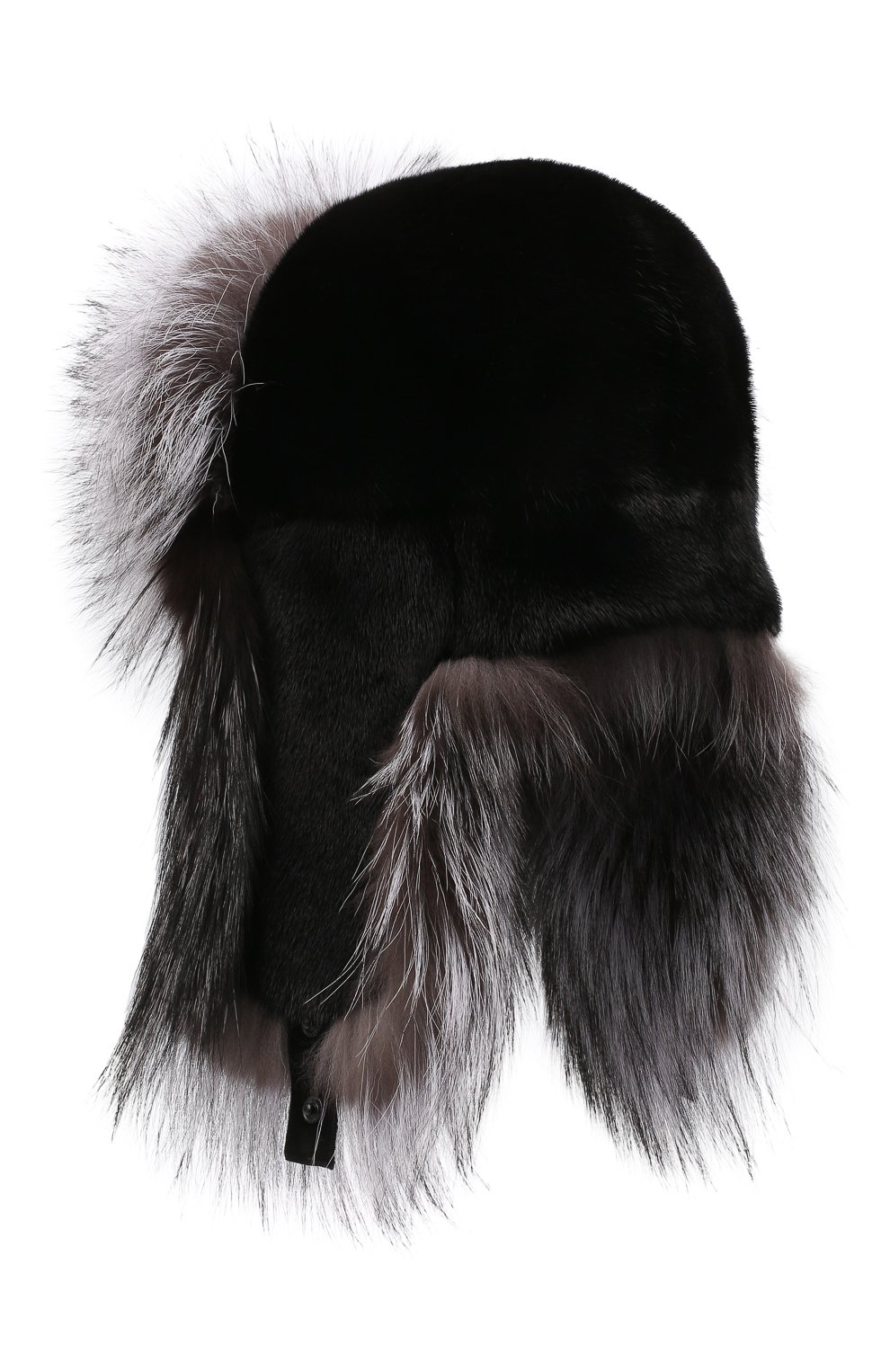 Шапка-ушанка из меха лисы и норки VICTORIA KUSENKOVA, арт. 322804123227, фото 2
