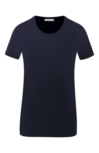 Женская хлопков ая футболка MONCLER, арт. E1-093-80862-00-8390X