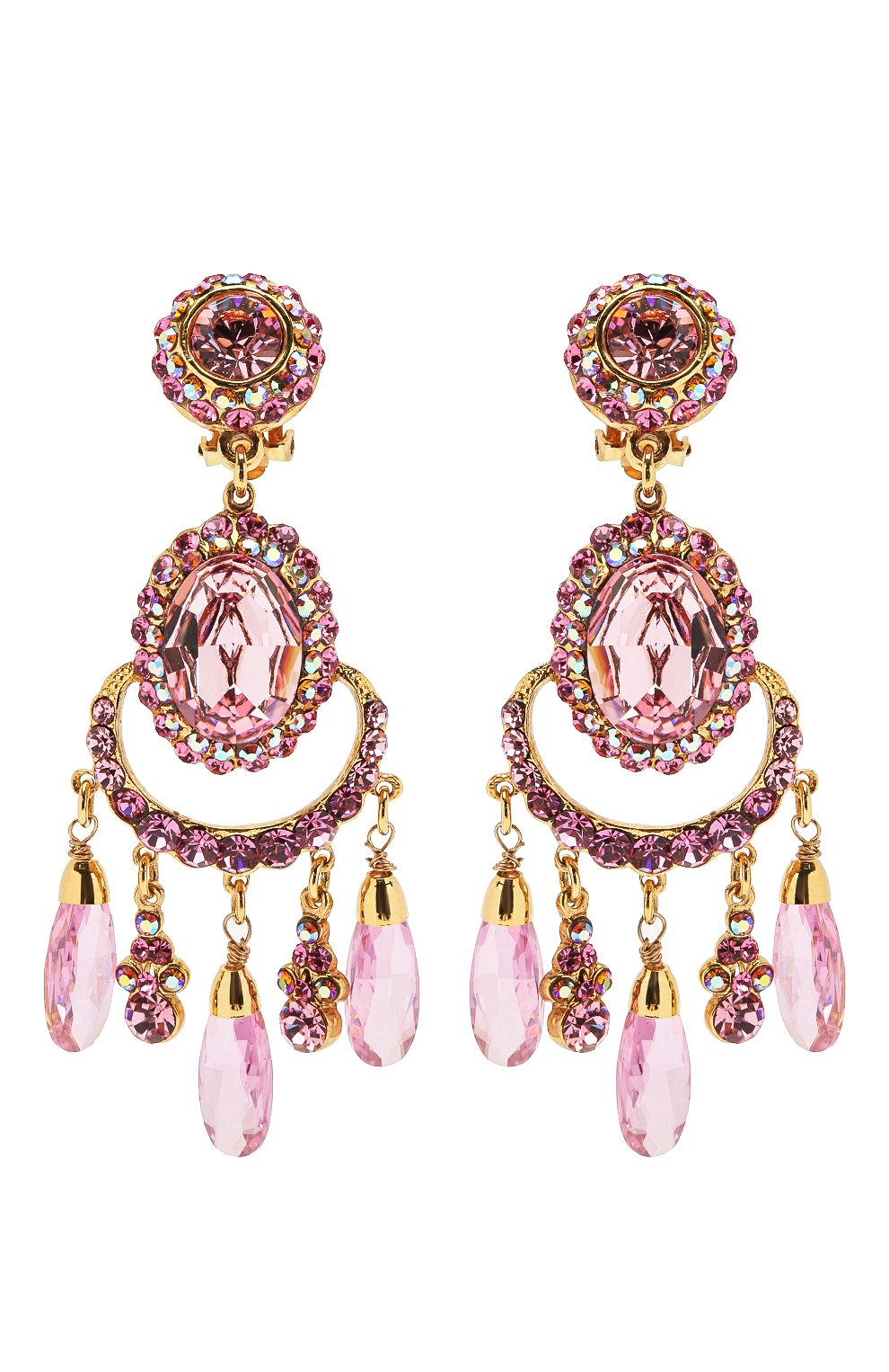 Серьги-клипсы LARISA BARRERA, арт. EE180PINK, фото 1