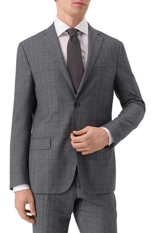 Шерстяной костюм Corneliani 946005-9417222_SET Серый  946005-9417222_SET Фото 3