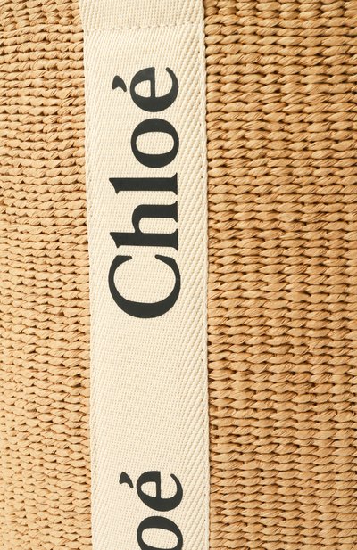 Сумка woody CHLOÉ бежевого цвета по цене 99500 руб., арт. CHC22SS380G55, фото 3 Сумка woody CHLOÉ, арт. CHC22SS380G55, фото 3