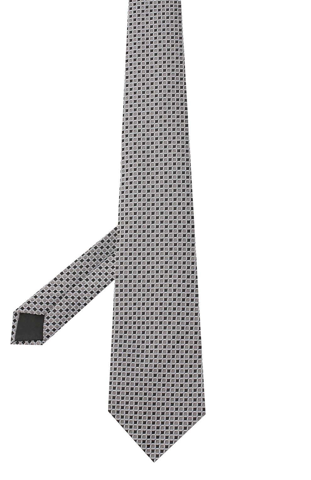 Шелковый галстук LANVIN серого цвета по цене 12600 руб., арт. 3178/TIE, фото 2 Шелковый галстук LANVIN, арт. 3178/TIE, фото 2