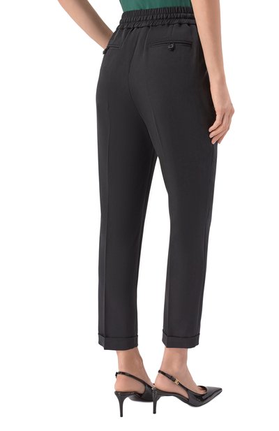 Шелковые брюки KITON, арт. D37102K0977A_001, фото 4