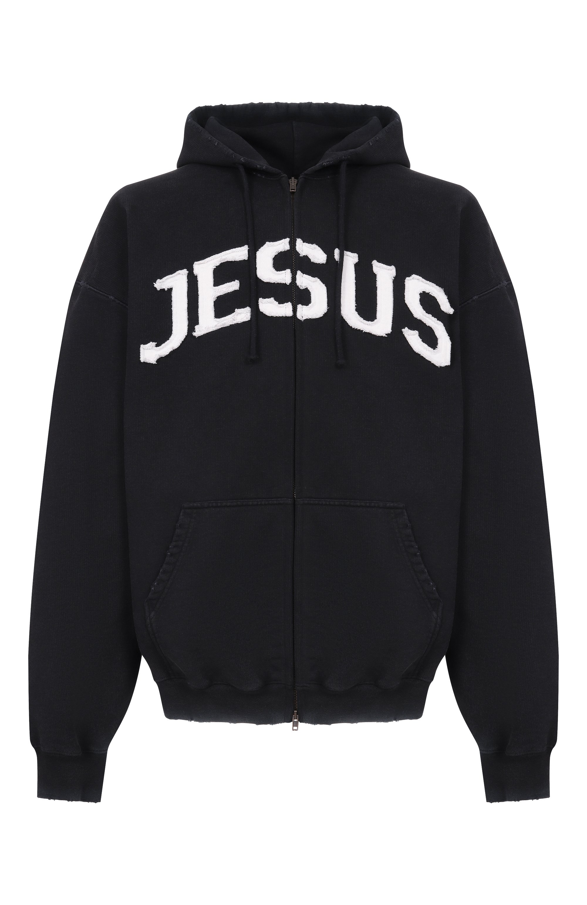 Хлопковая толстовка VETEMENTS, арт. ME76ZU191BW/1302 M0LLET0N, фото 1
