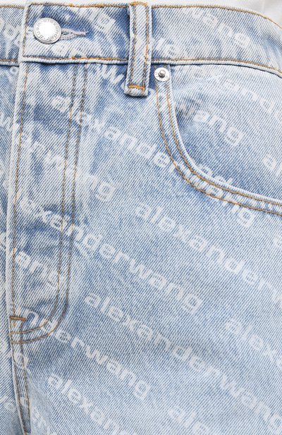 Джинсы ALEXANDER WANG голубого цвета по цене 36800 руб., арт. 4DC2204717, фото 5 Джинсы ALEXANDER WANG, арт. 4DC2204717, фото 5
