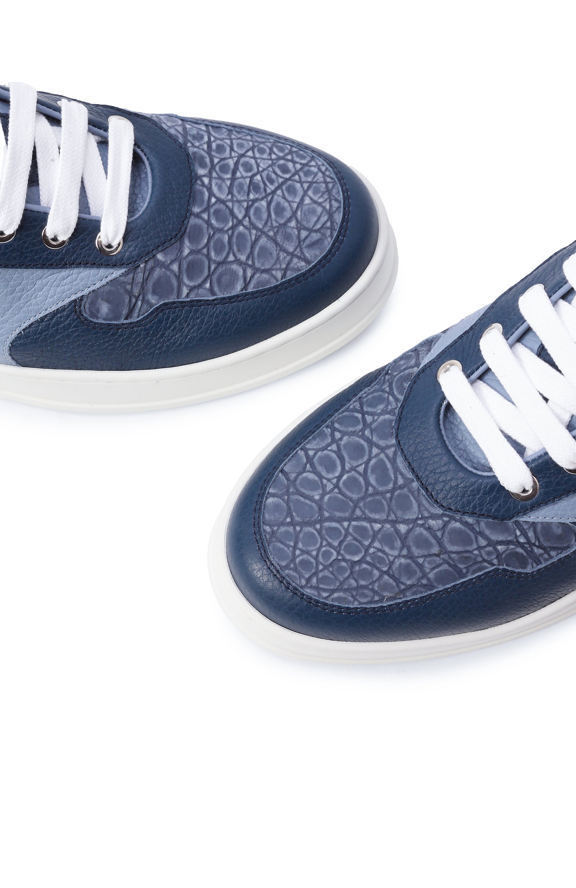 Кожаные кеды ARTIOLI, арт. 0S778/BIS/ALCE CALF/CR0C0DILE/ALCE CALF ELITE, фото 7