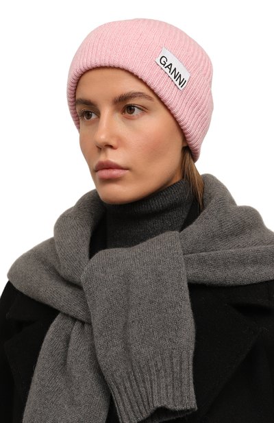 Шерстяная шапка GANNI, арт. A5019, фото 2