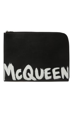 Мужская кожаная папка для документов ALEXANDER MCQUEEN черного цвета, арт. 609481/1NT5B1070 | Фото 1 (Региональные ограничения белый список (Axapta Mercury): Не проставлено; Материал: Натуральная кожа; Материал сплава: Проставлено; Нос: Не проставлено; Драгоценные камни: Проставлено; Размер: large)