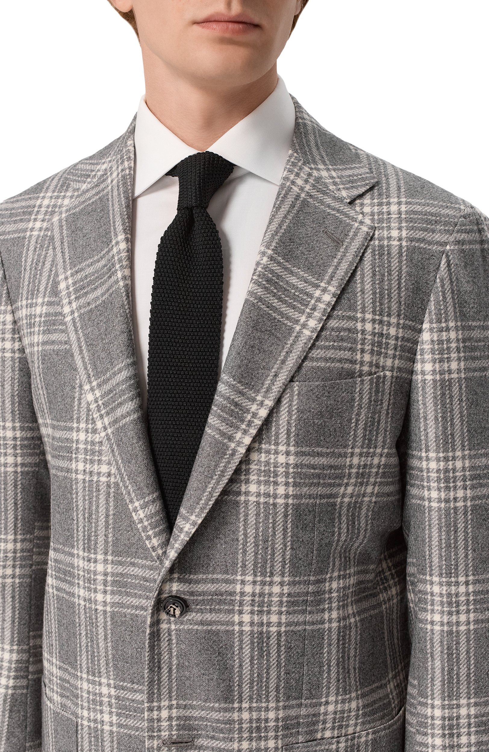 Шерстяной галстук CORNELIANI, арт. 28U303/2A20329, фото 2