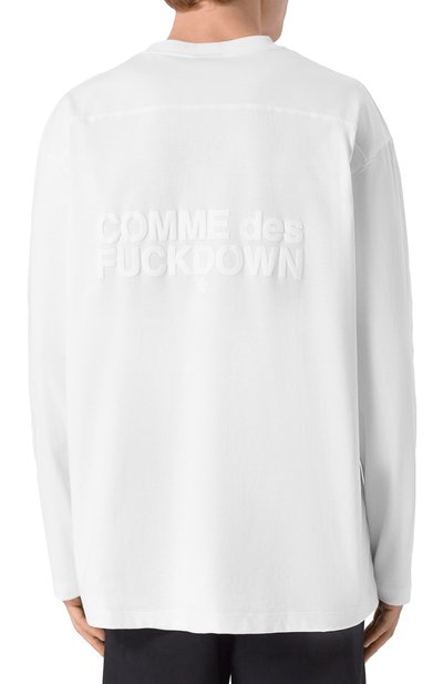 Хлопковый лонгслив COMME DES FUCKDOWN, арт. CFABM01732, фото 4