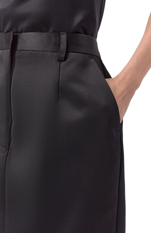 Атласная юбка Co 3245MBPD-PS26 Чёрный  3245MBPD-PS26 Фото 5