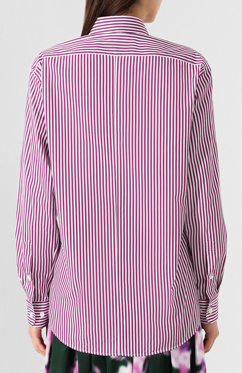Хлопковая рубашка DRIES VAN NOTEN, арт. 191-10752-7215, фото 4