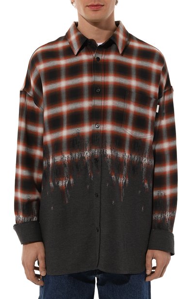 Хлопковая рубашка JUUN.J разноцветного цвета по цене 63400 руб., арт. JC4964P01/D, фото 3 Хлопковая рубашка JUUN.J, арт. JC4964P01/D, фото 3