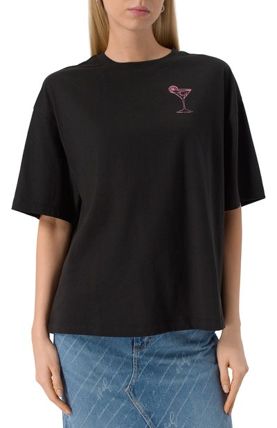 Хлопковая футболка BOSS ORANGE, арт. 50540441, фото 3