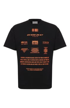 Хлопковая футболка VTMNTS, арт. VL12TR200B, фото 1