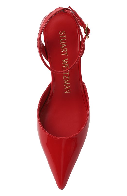 

Лакированные туфли Barelythere 50 Stuart Weitzman, Красный